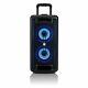 Wireless Speaker Led Lighting Large Party Black With Bluetooth And Usb Port New
