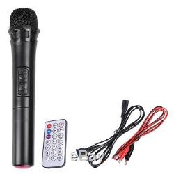 250w 12 Karaoke Party Bluetooth Sans Fil Haut-parleur Portable Avec Télécommande Fm Dj Micro