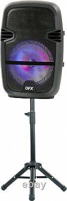 4 400 Watts Wirelessly Portable Party Bluetooth Haut-parleurs-microphone Remote Stand