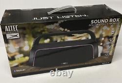 Altec Lansing Sound Box Parti Portable Étanche Haut-parleur Bluetooth Sans Fil
