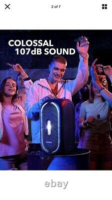 Anker Soundcore Rave Party Portable Speaker Avec 107db Sound, Light Show, 160w