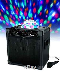 Audio Block Party Bluetooth En Direct Portable Speaker System Party Spinning Lumières