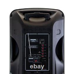 Befree Sound Party Speaker System Black Entrées Bluetooth Rechargeables Sd/fm/usb