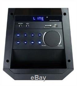 Bluetooth Party Haut-parleur Portable Avec Radio Fm, Télécommande Et Micro Sans Fil Nouveau