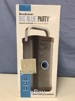 Brookstone Big Blue Party - Cassa Bluetooth Super Potentiel Américain Rarita Top Sans Bose