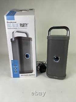 Brookstone Big Blue Party Haut-parleur Bluetooth Pour Pièces