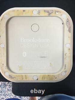 Brookstone Big Blue Party Intérieur-extérieur Bluetooth Haut-parleur Rare Blanc