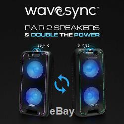 Dolphin 3400w Bluetooth Tailgate Party Rechargeable Speaker System + Wavesync