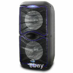 Dolphin 3600 Watt Sp-212rbt Rechargeable Bluetooth Party Speaker System Dual 12