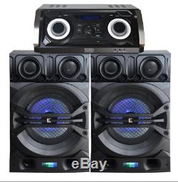 Edison Party Professional Système 1220 Bluetooth Speaker System