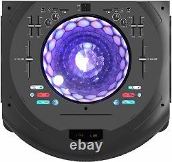 Edison Professional 15 Bluetooth Party Speaker System Avec Lumière Disco