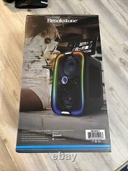 Enceinte Bluetooth sans fil Brookstone Big Blue Party 15H Bks800-2