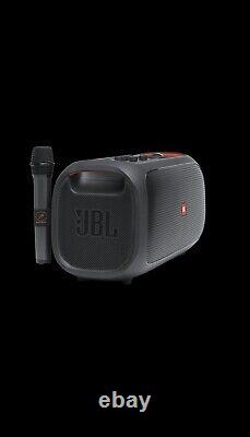 Enceinte de fête portable JBL PartyBox On-The-Go avec Bluetooth, noire