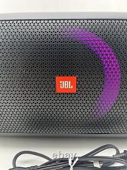 Enceinte de fête portable JBL PartyBox On-The-Go avec lumières intégrées noir