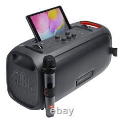 Enceinte de fête portable JBL PartyBox On-the-Go avec lumières dynamiques et Bluetooth