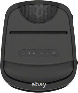 Enceinte de fête portable Sony XP700 Bluetooth avec résistance à l'eau, couleur noire.