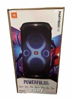 Enceinte portable JBL Partybox 110 sans fil Super Loud étanche pour fêtes en noir