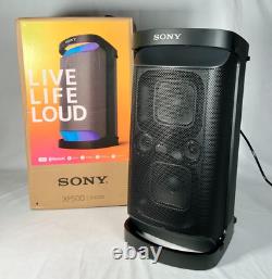 Enceinte sans fil portable Bluetooth Sony SRSXP500 noire