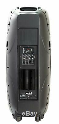 Gemini Double 15 Party 2000w Bluetooth Dj Haut-parleur Avec Led Light Show