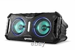 Gemini Floatable Bluetooth Party Led Light 420 Watt Haut-parleur Sans Fil Cadeau D'hiver
