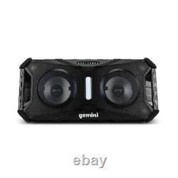 Gemini Floatable Bluetooth Party Led Light 420 Watt Haut-parleur Sans Fil Cadeau D'hiver