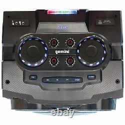 Gemini Gmax-6000 Dual 15 In. Système Bluetooth Party