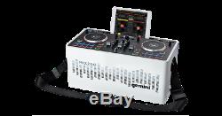 Haut-parleur Bluetooth Portable Gemini Mix2go Avec Dj Mixer & Party Lights