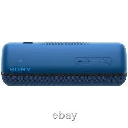 Haut-parleur Bluetooth Portable Sony Srs-xb32 Avec Lumières Et Strobe Bleu
