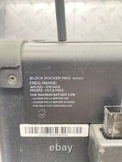 Haut-parleur Ion Rocker Max 100w Haut-parleur Bluetooth Sans Fil Portable (poignée Cassée)