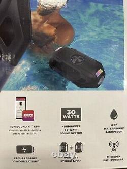 Haut-parleur Portable Bluetooth Étanche 30 Watts Avec Lumières S1