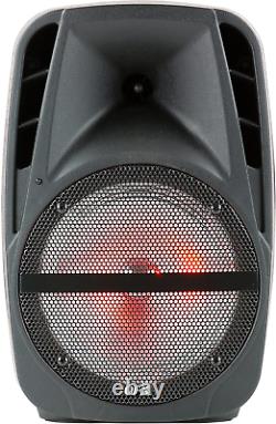 Haut-parleur Portable Bluetooth Party 7 500 W 15 Pouces Microphone Sans Fil Et Support