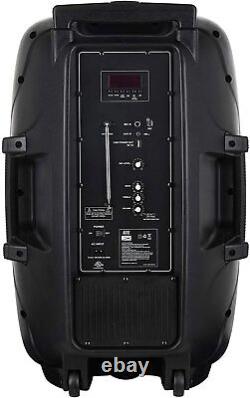 Haut-parleur de Fête Bluetooth Altec Lansing SoundRover sur Chariot, IMT7002-BLK, Noir