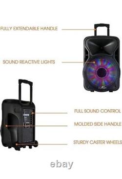 Haut-parleur de fête rechargeable Bluetooth BEFREE SOUND BFS-4400 noir