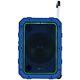 Haut-parleur Portable Bluetooth Gemini Mpa-2400blu De Fête En Bleu