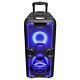 Idance Megabox 2000 400w Système De Sonorisation Et De Lumière Bluetooth Portable