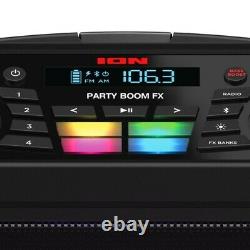 Ion Audio Party Boom Fx Haut-parleur Rechargeable Bluetooth Avec L