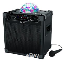Ion Audio Party Haut-parleur Bluetooth Rocker Plus Avec Batterie Rechargeable, Party