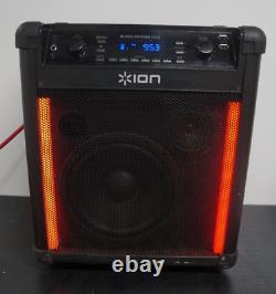 Ion Audio Party Rocker Max 100w Haut-parleur Bluetooth Sans Fil Portable Noir