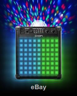 Ion Party Rocker Max - Système De Haut-parleurs Sans Fil Bluetooth Avec Spectacle De Lumière