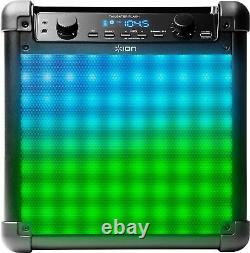 Ion Tailgater Flash 50 Watt 100 Ft Gamme Bluetooth Party Speaker System Tested