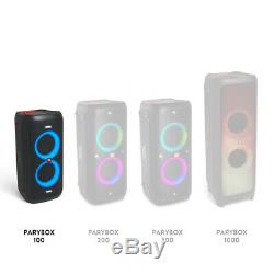 Jbl Partybox 100 - Enceinte De Fête Bluetooth Portable Puissante Avec Spectacle De Lumière