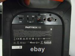 Jbl Partybox 100 Haut Débit Portable Bluetooth Party Speaker #001
