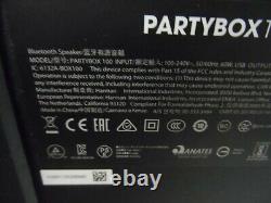 Jbl Partybox 100 Haut Débit Portable Bluetooth Party Speaker #001