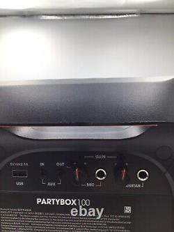 Jbl Partybox 100 Party Bluetooth Puissant Haut-parleur Portable Avec Light Show Demo (2)