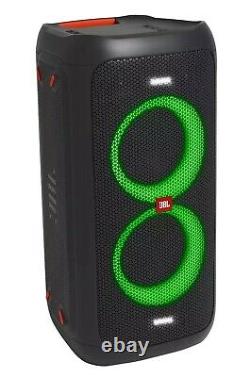 Jbl Partybox 100 Portable Bluetooth Rgb Party Speaker+2 Microphones