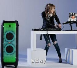 Jbl Partybox 1000 Portable Party Bluetooth Président Lightshowithdj & Karaoké-noire