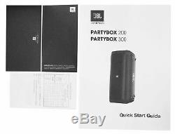Jbl Partybox 300 Haut-parleur Bluetooth Partie Rechargeable Avec Led