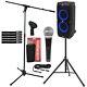 Jbl Partybox 310 Rechargeable Bluetooth Led Karaoke Party Speaker W Stand & Mic