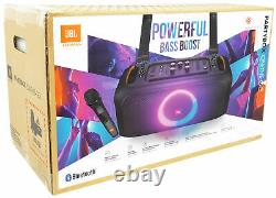 Jbl Partybox On-the-go Party Tailgate Karaoke Haut-parleur Bluetooth+led+wireless MIC