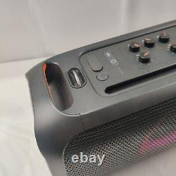 Jbl Partybox On-the-go Portable Karaoke Party Speaker 100w Bent MIC Aucune Rémotion